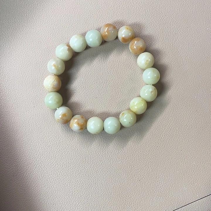 蛇纹石玉未镶嵌手链