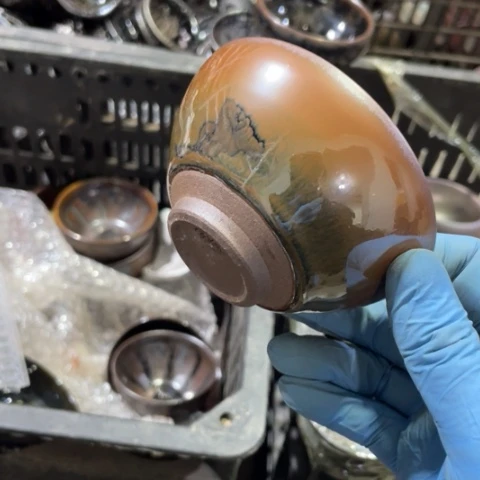 茶盏太****赵建阳建盏全品落石