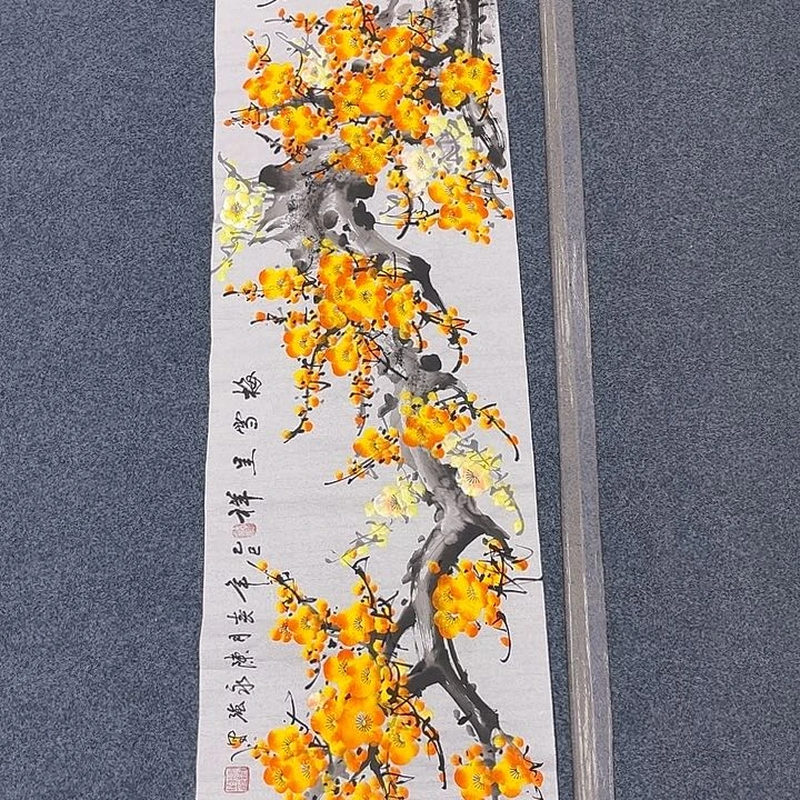 国画纯手绘字画宣纸