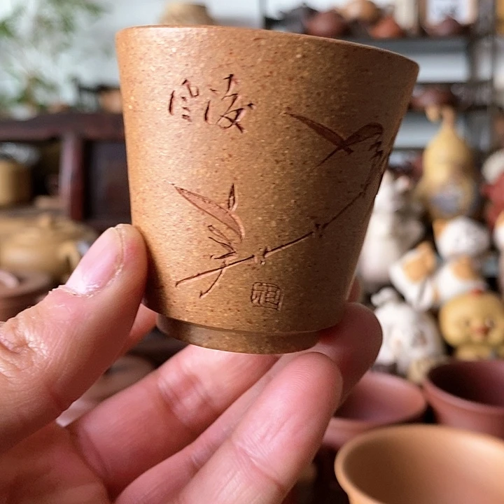 紫砂茶杯紫砂茶杯