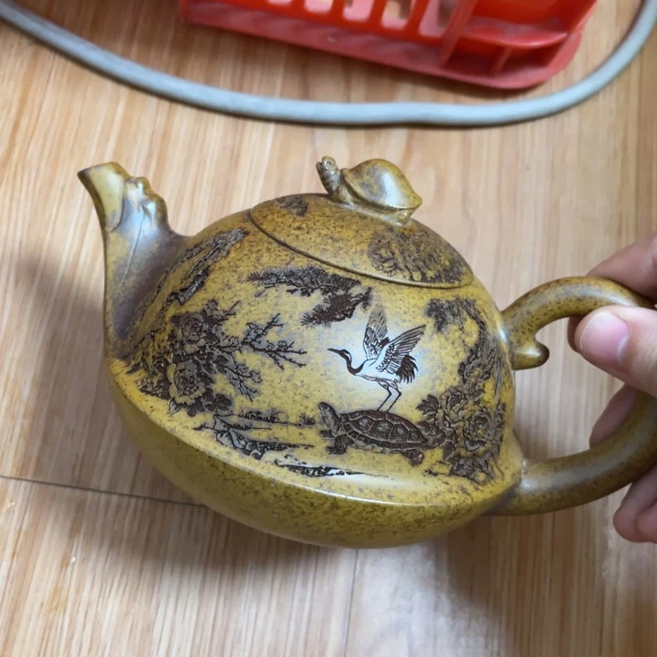 茶壶本山绿泥紫砂艺术艺术