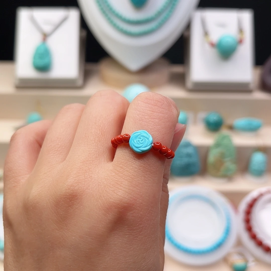 绿松石配饰未镶嵌