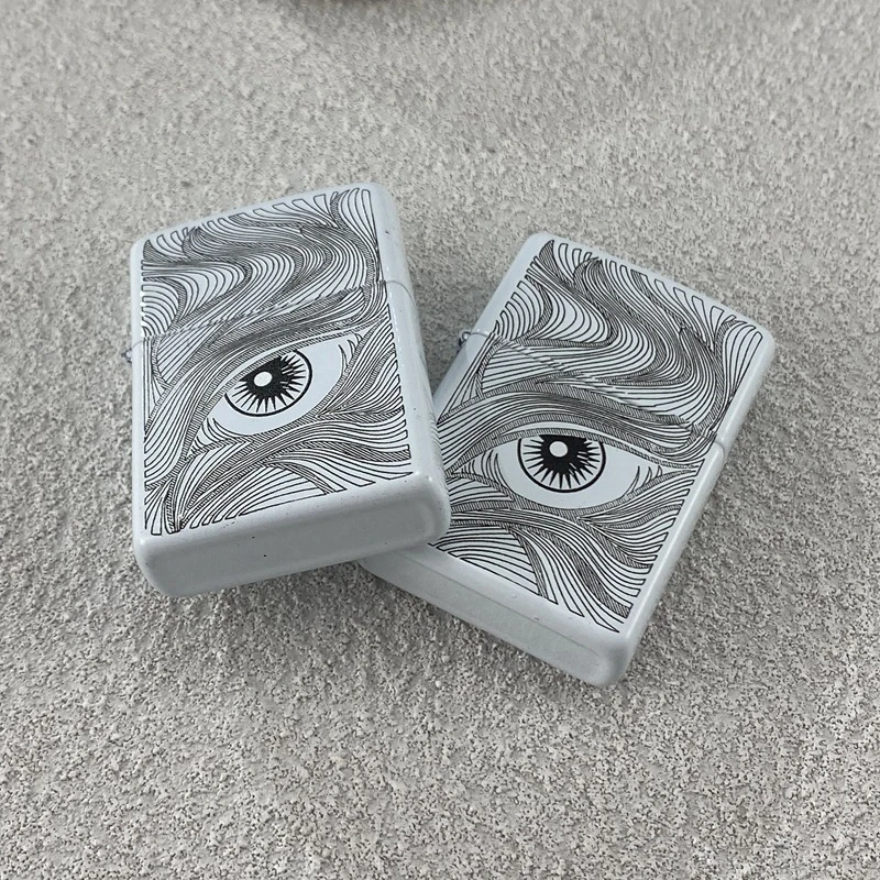 单面彩印铁壳系列含情脉脉爱情指南个性纪念煤油打火机