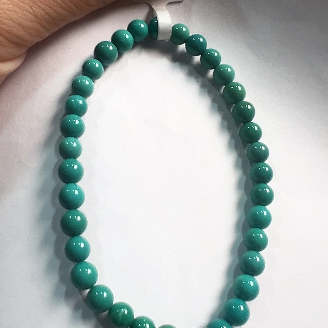 未镶嵌绿松石手串卡5➕