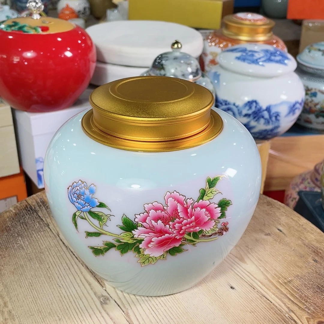 【闪购商品】罐陶瓷茶叶罐密封罐