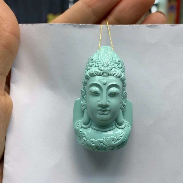 绿松石未镶嵌配饰