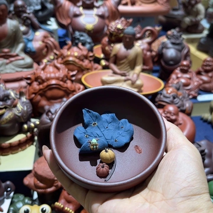 小***喆茶宠紫砂特惠主人杯