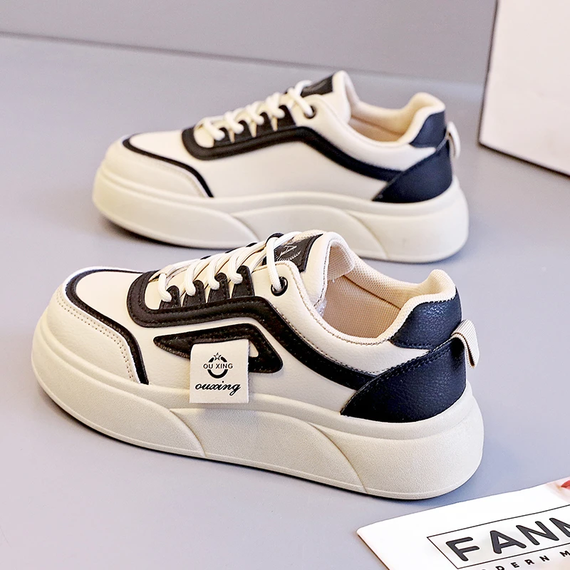 2025春季新款百搭时尚女鞋春秋平底运动休闲鞋板鞋ins潮鞋小白鞋