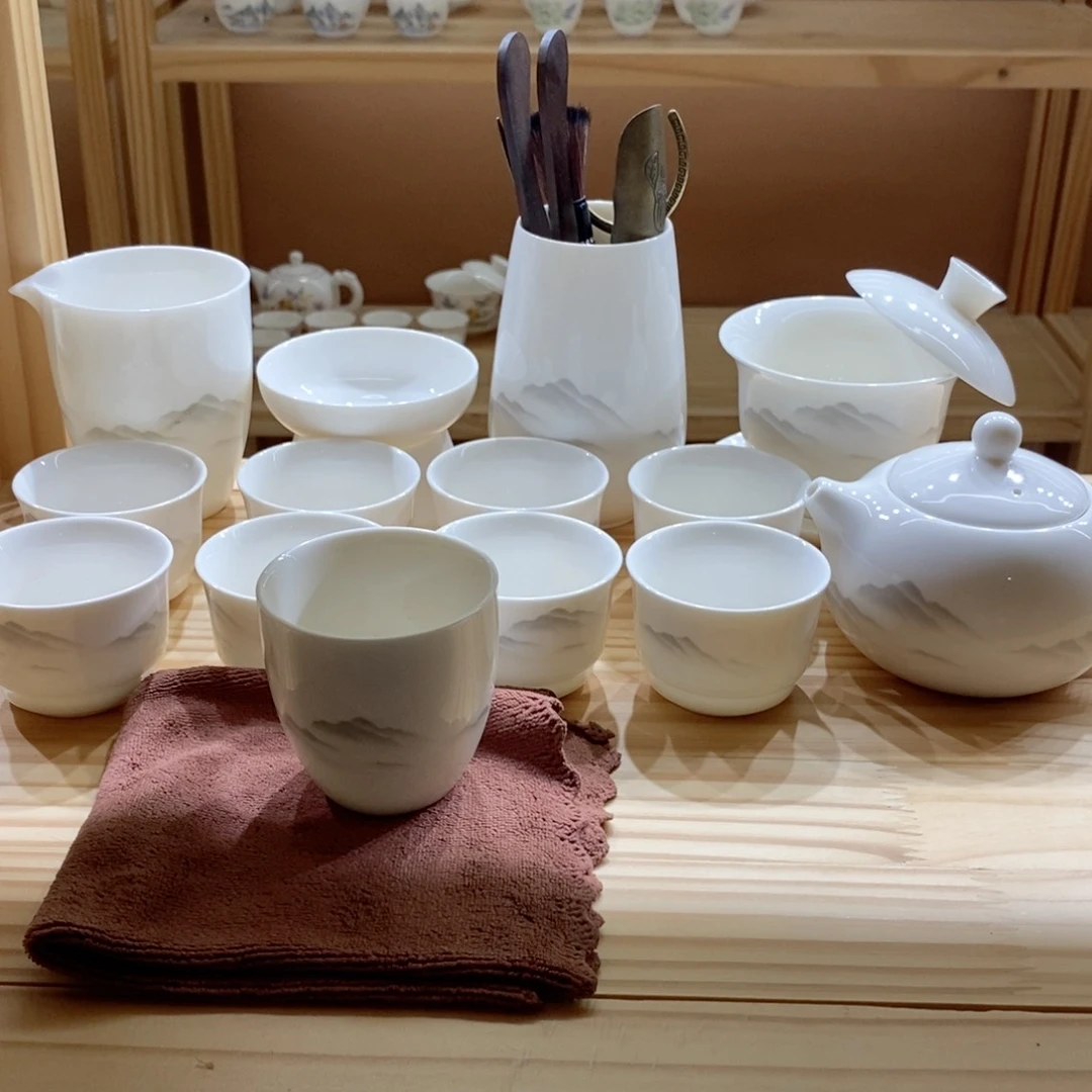 玉瓷居茶具套组水墨21