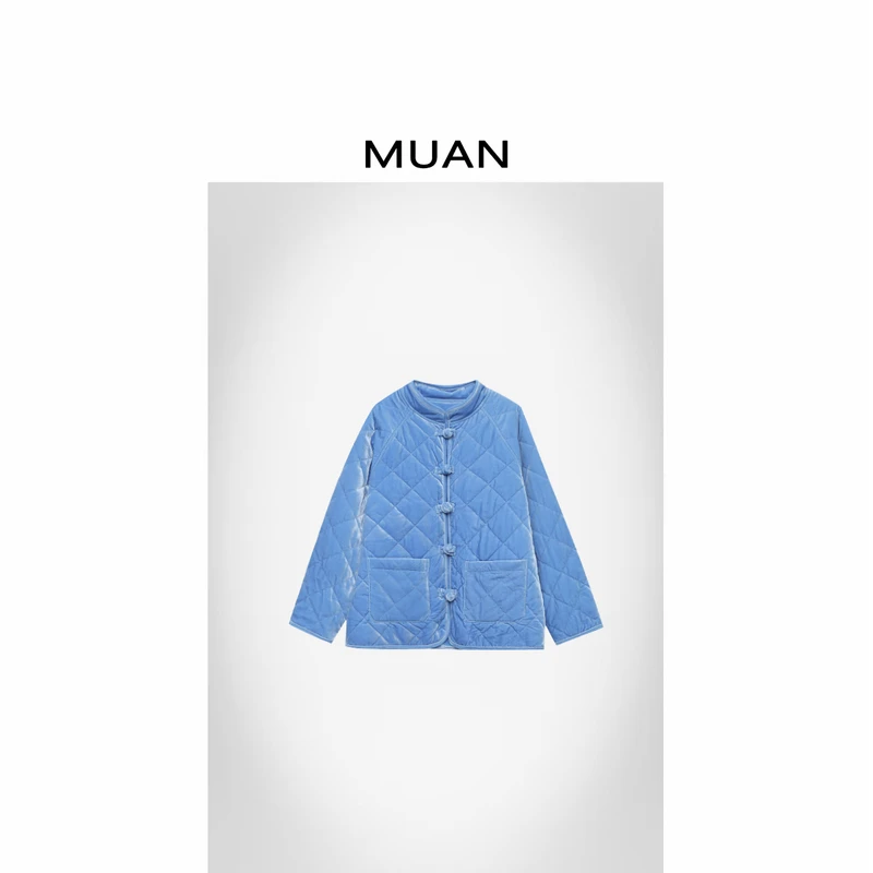 木岸MUAN：《南山南棉服》“南山南系列”定制盘扣棉服外套D-DG3-9059