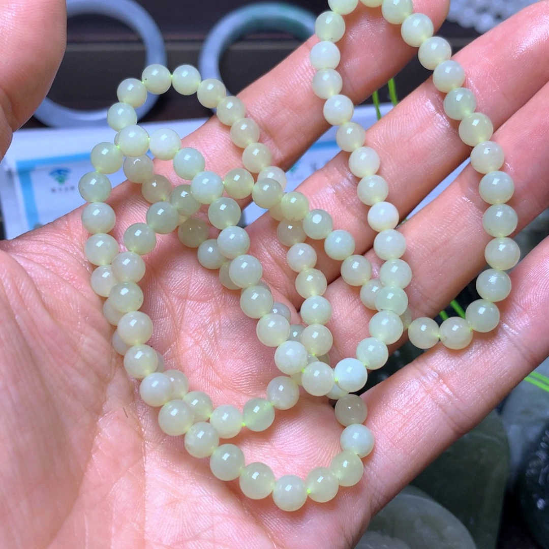 和田玉未镶嵌颈饰6