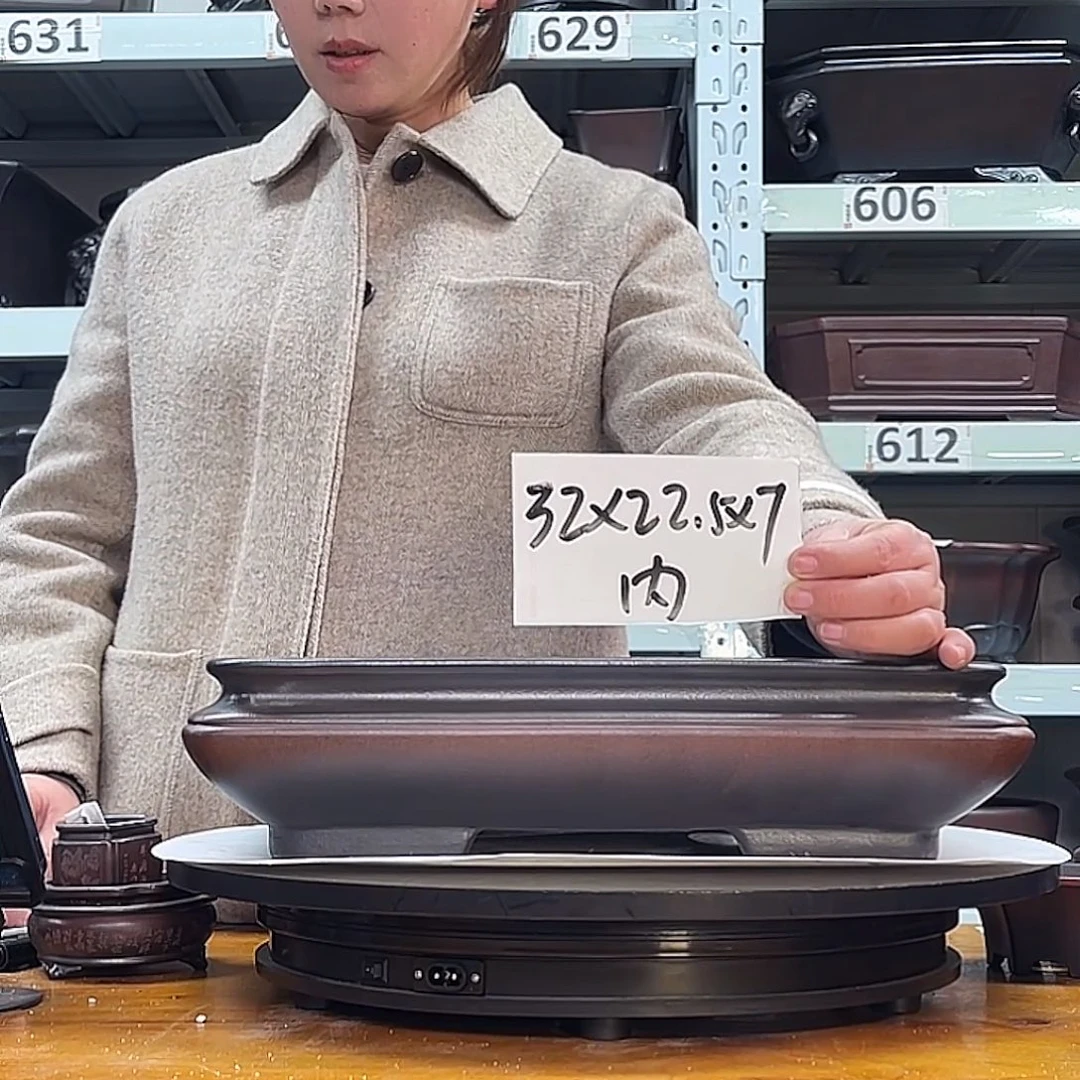 紫砂花盆宜兴紫砂44号