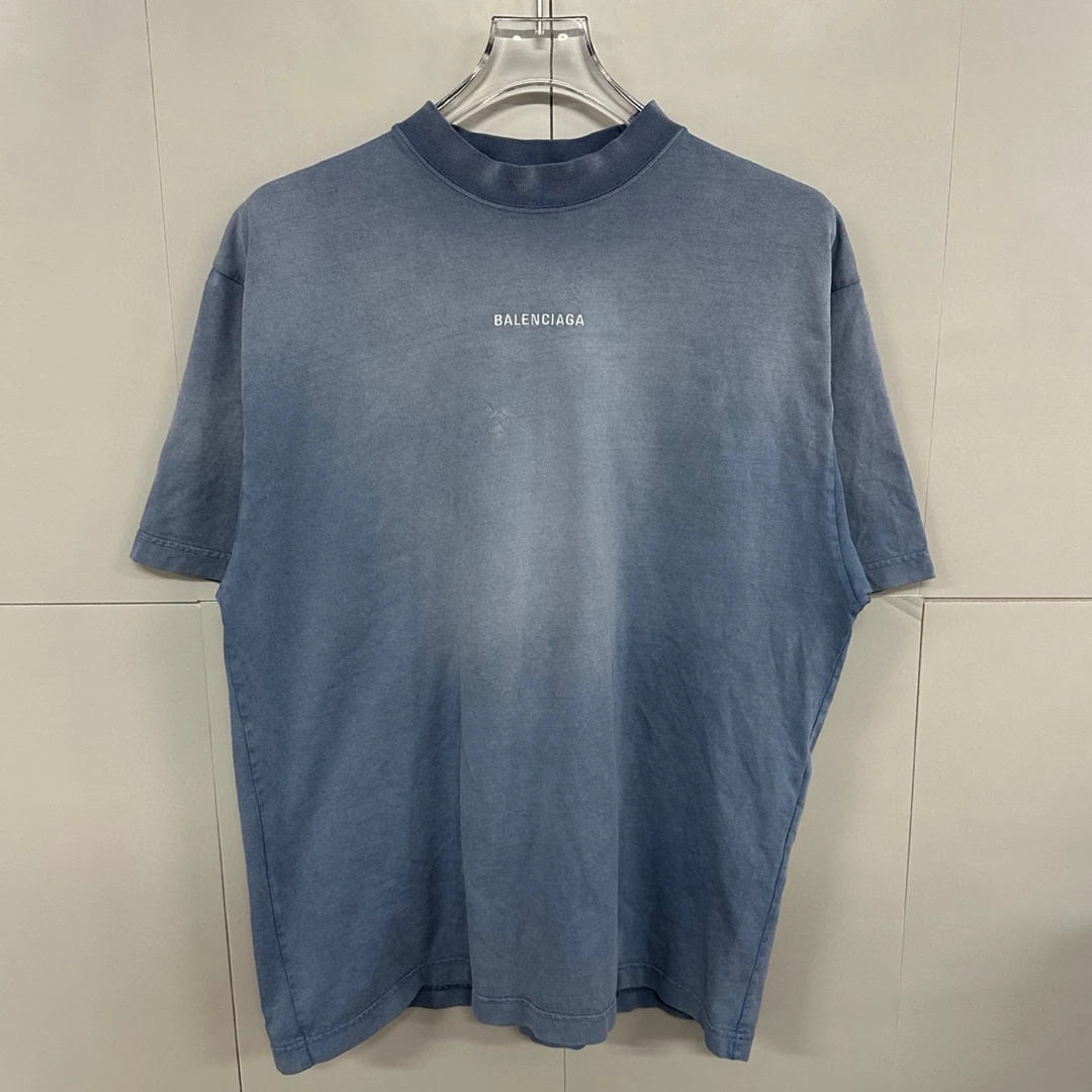 全新未使用  Balenciaga巴黎世家 刺绣logo短袖 S码 J01475