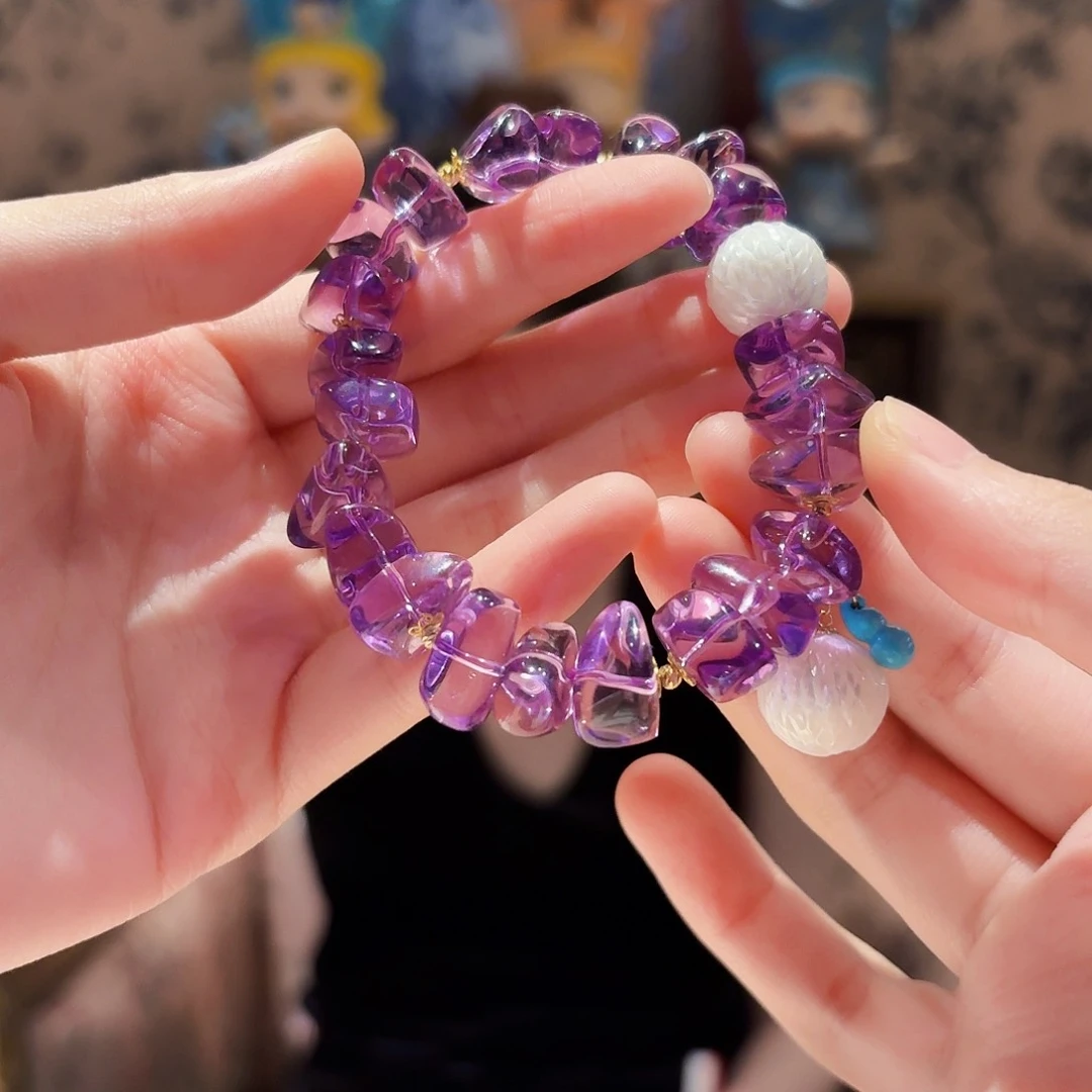 水晶手链未镶嵌手串