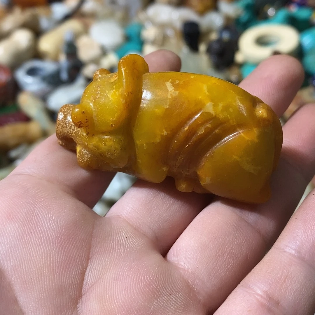 和田玉（糖玉）未镶嵌挂件