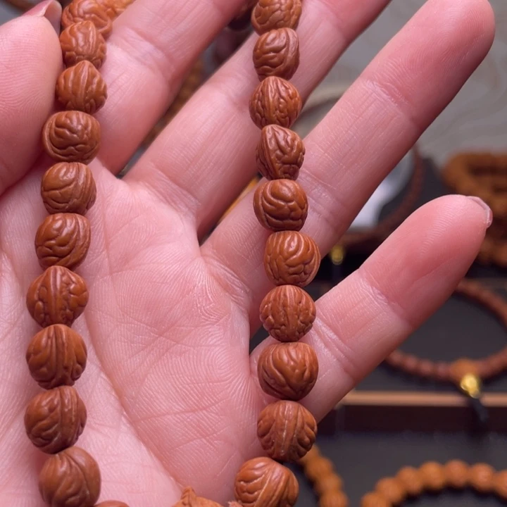 桃核吊坠龙文桃核