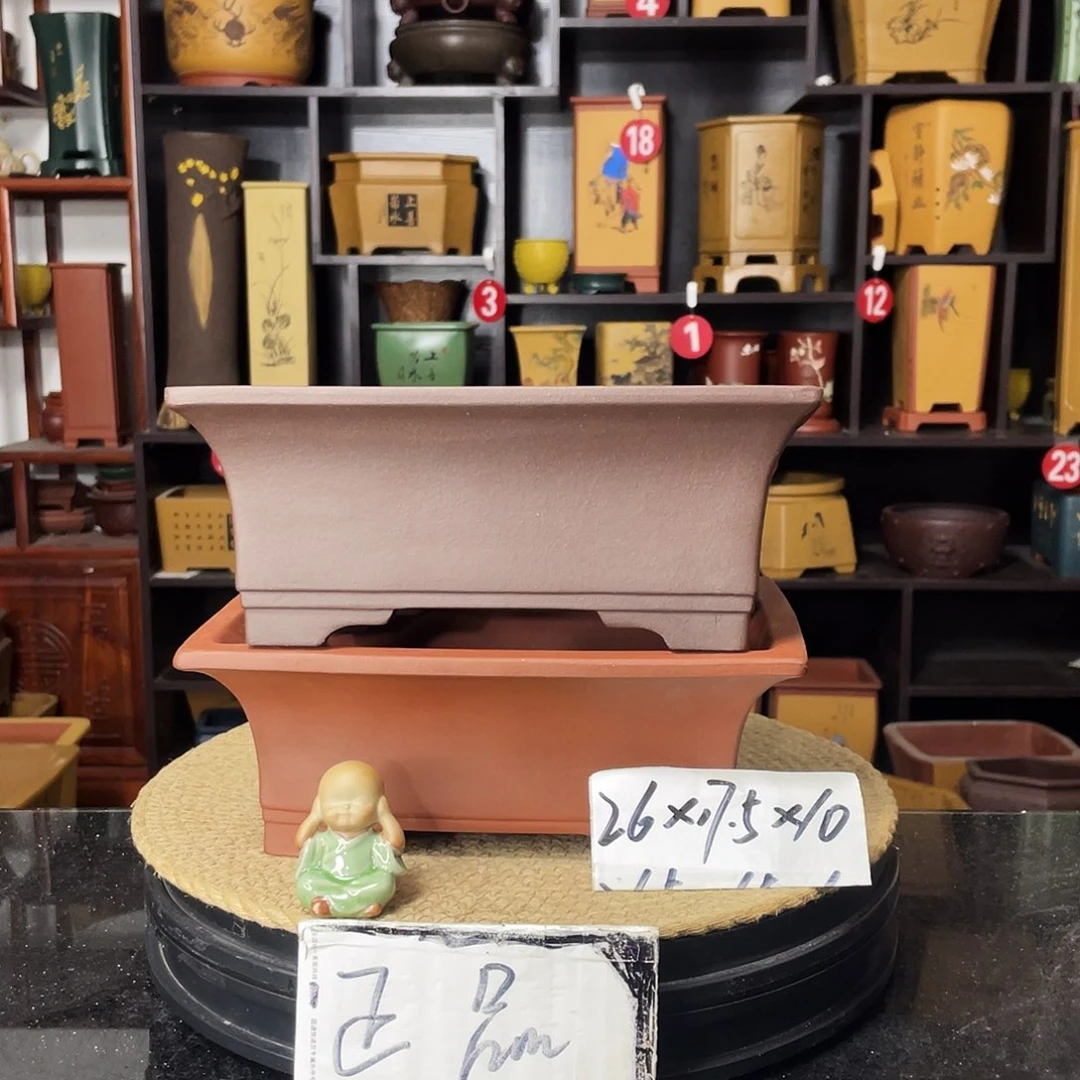 紫砂D-婉秋紫砂花盆