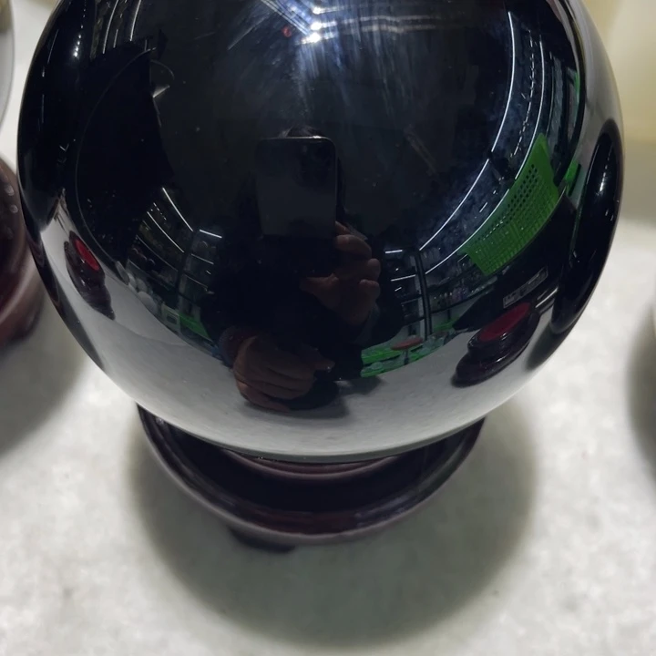 水晶水晶球未镶嵌萝*花