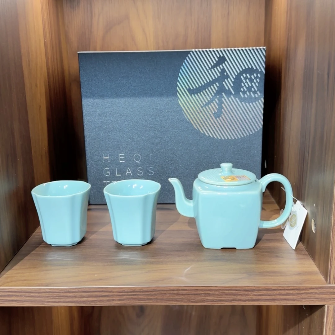 守****花禾器青染套组天青色