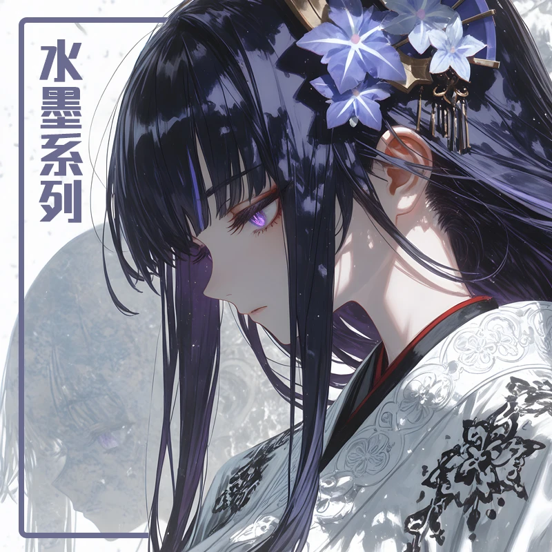 《原神》水墨将军风周边高工艺精美亚克力系列冰箱贴12cm*8cm*1.1cm