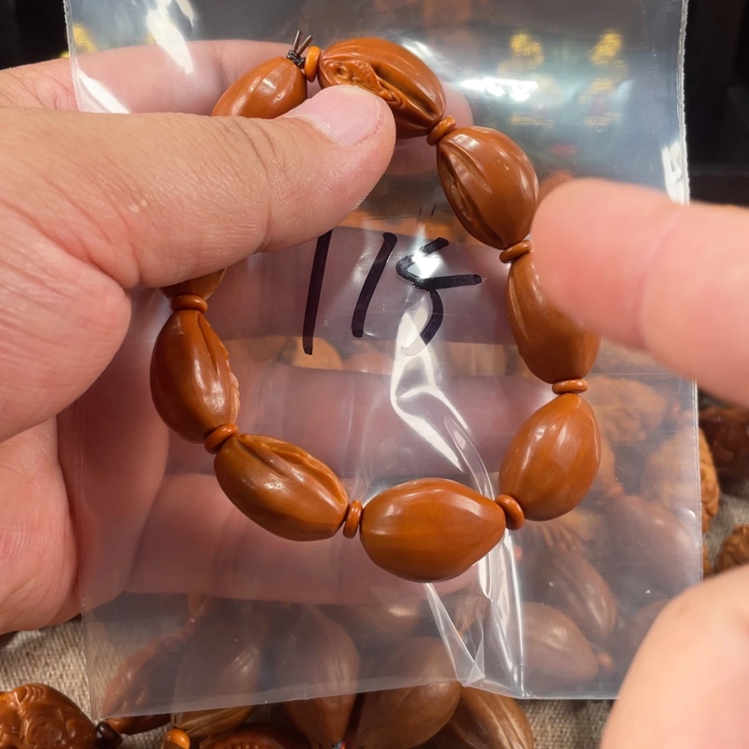 橄榄核手串/手链橄榄核雕工艺手串