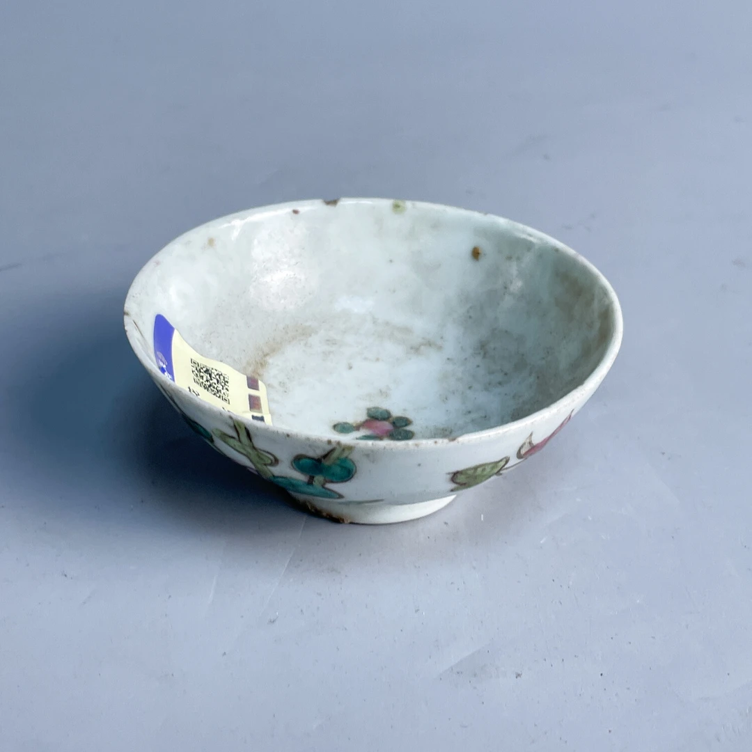 M25GY00D786 - 晚清民国 粉彩花卉碗5