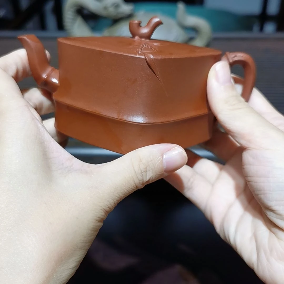 神***曦紫砂花盆微瑕不退不换