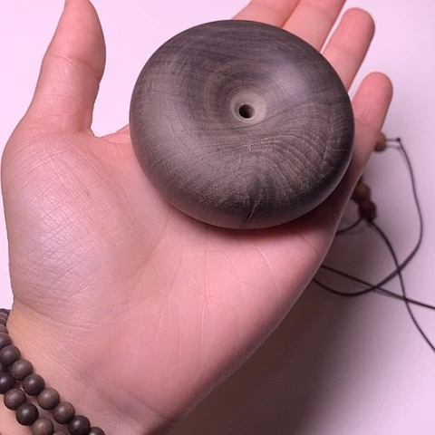 檀香木老山檀香阴沉面包圈瑕疵