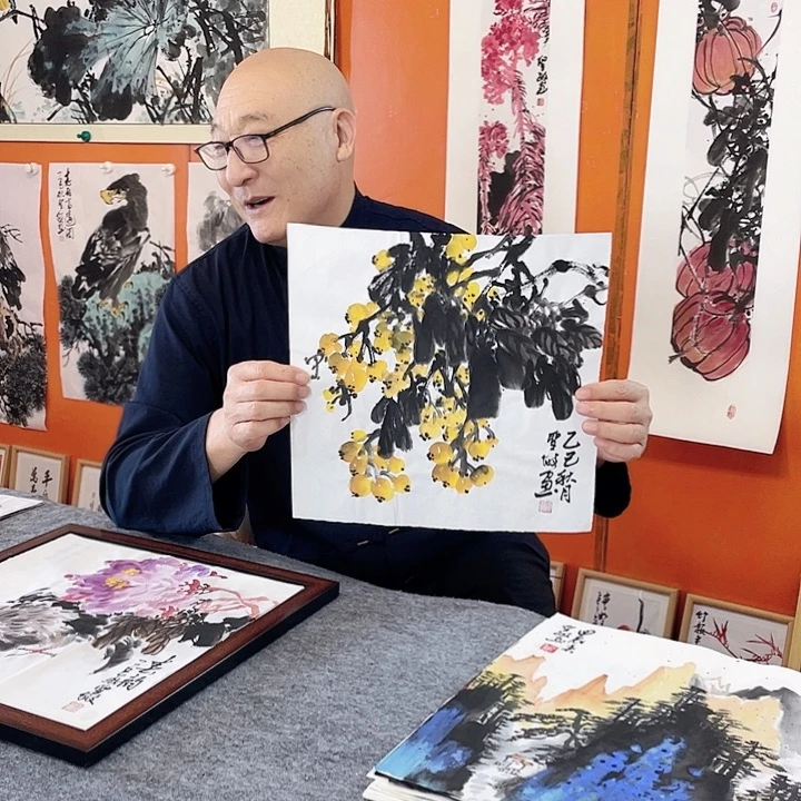 国画张圣敏先生纯手绘作品