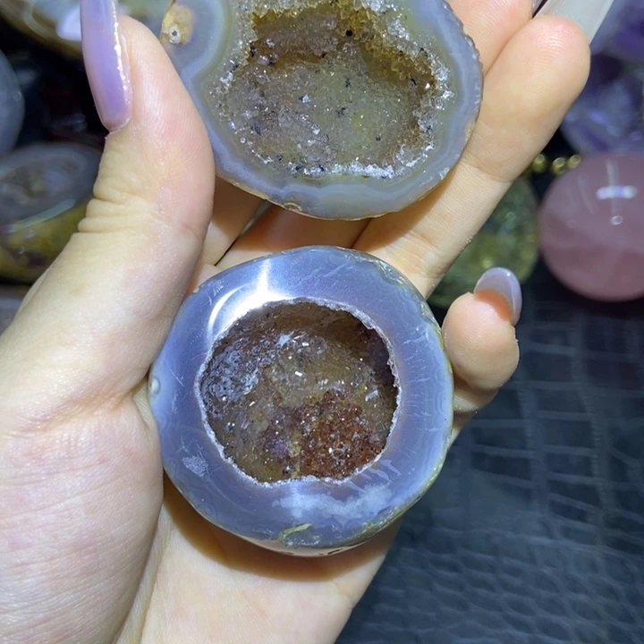 未镶嵌珠宝半成品水晶聚宝盆