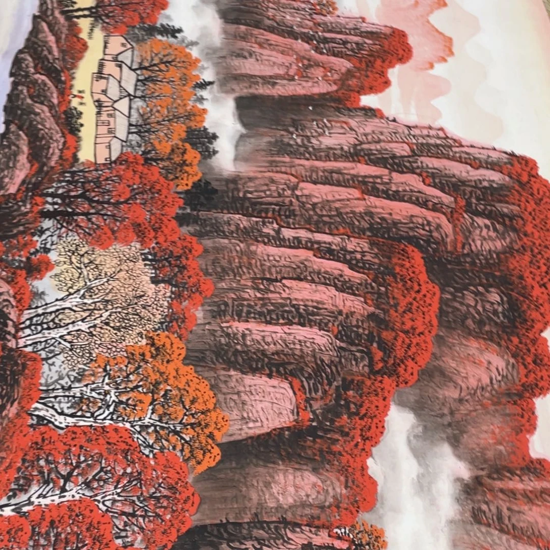 国画老师手笔手绘作品y