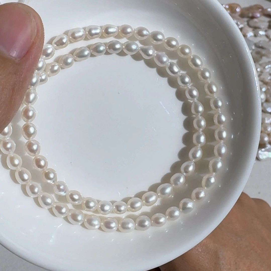 银S925镶嵌颈饰淡水珍珠