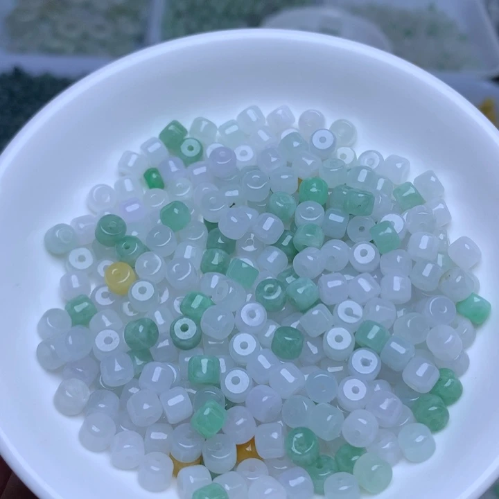 散珠翡翠卡4.2乘5.2冰三彩老型30个