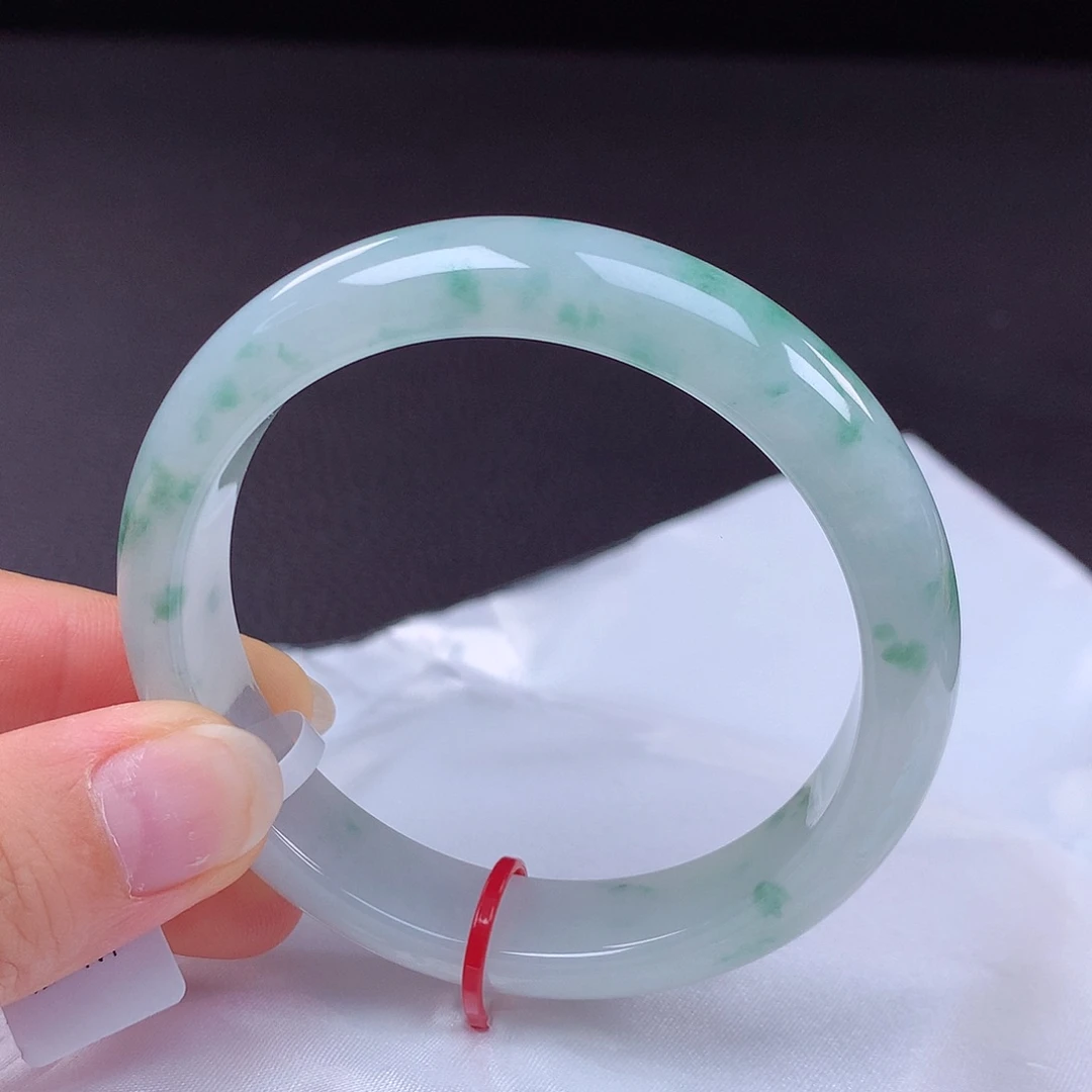 翡翠手镯未镶嵌56圈口431816