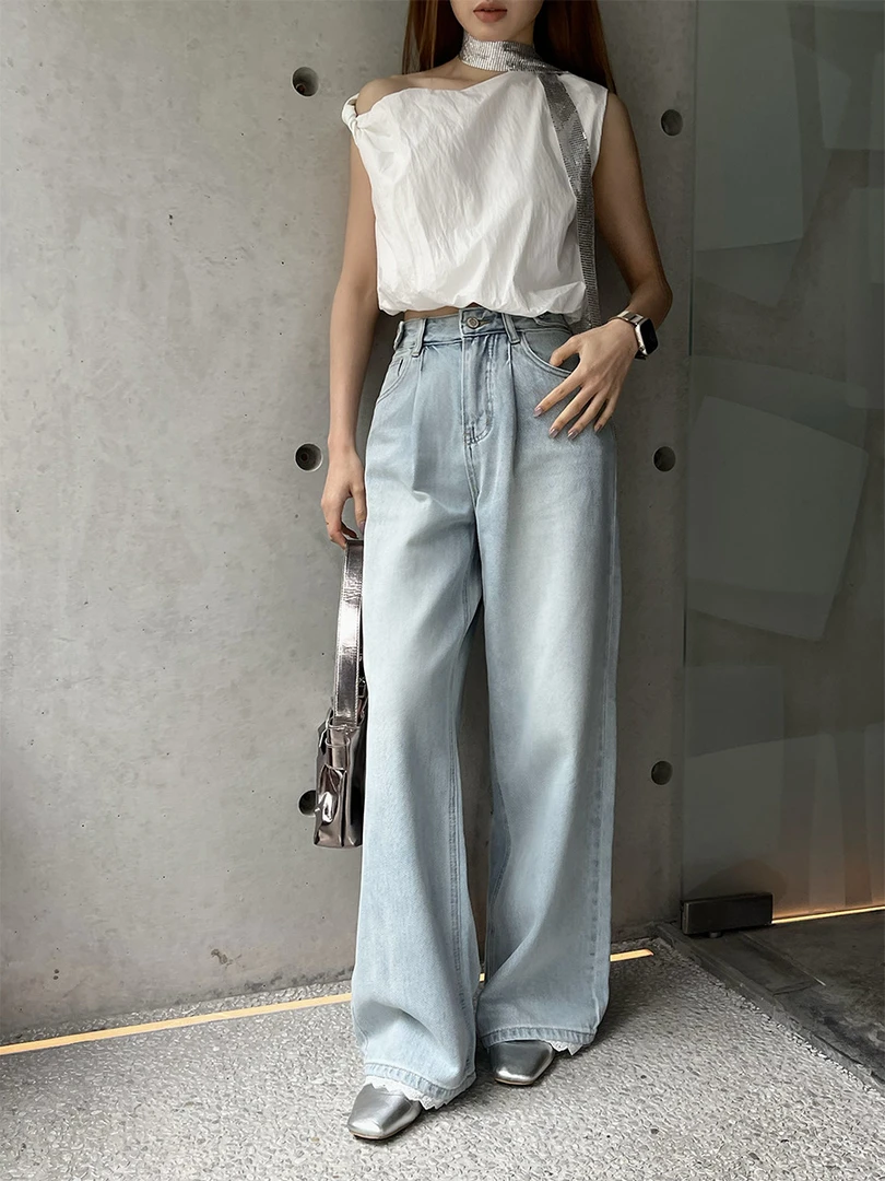 901-1000女士加绒牛仔裤百搭显瘦微瑕疵尾货