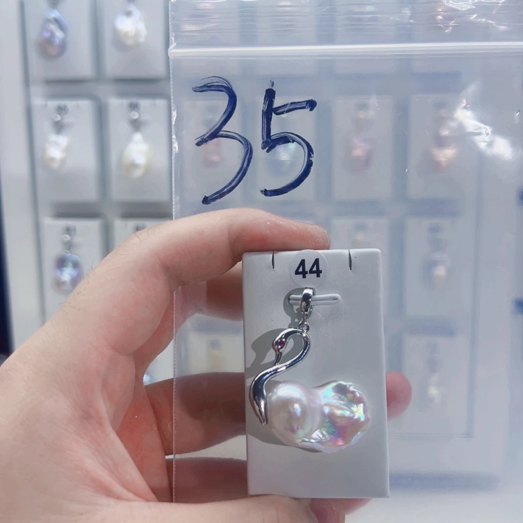 颈饰合金淡水珍珠