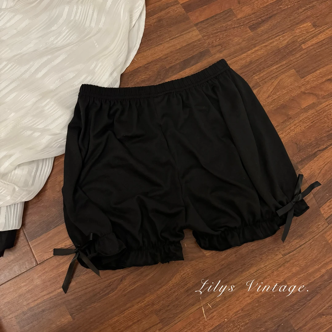 南瓜花苞裤夏季薄款安全裤 防走光可外穿打底保险裤