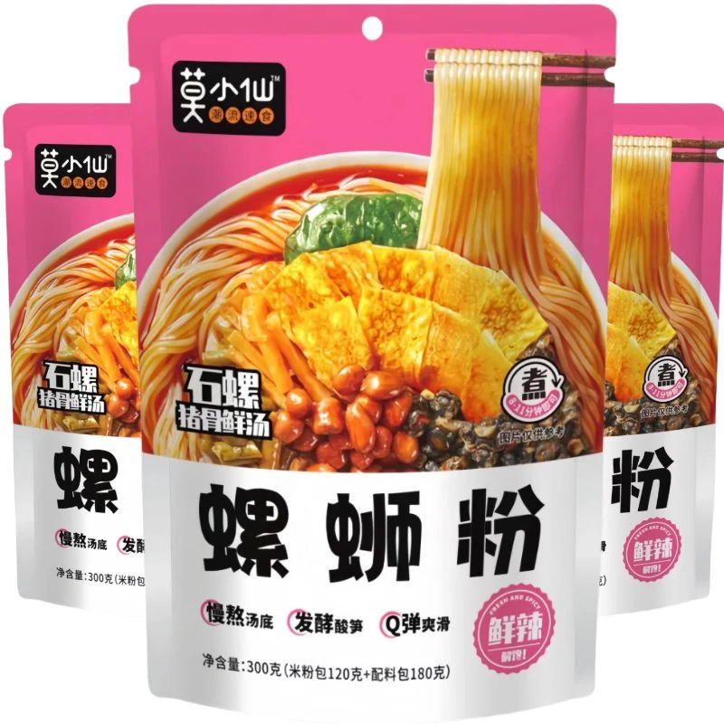 莫小仙 螺蛳粉 300g*3袋夜宵速食