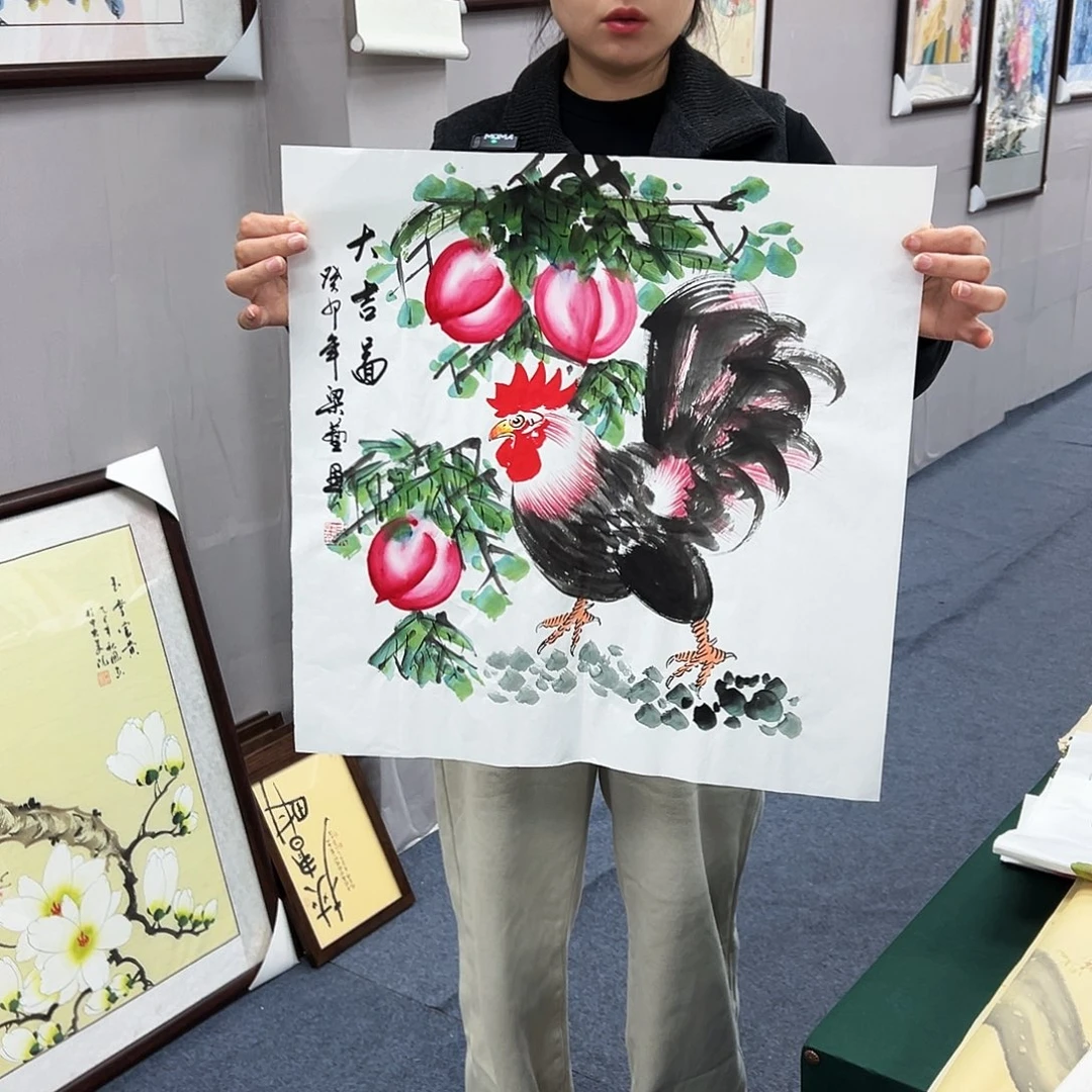 国画宣纸国画纯手绘作品