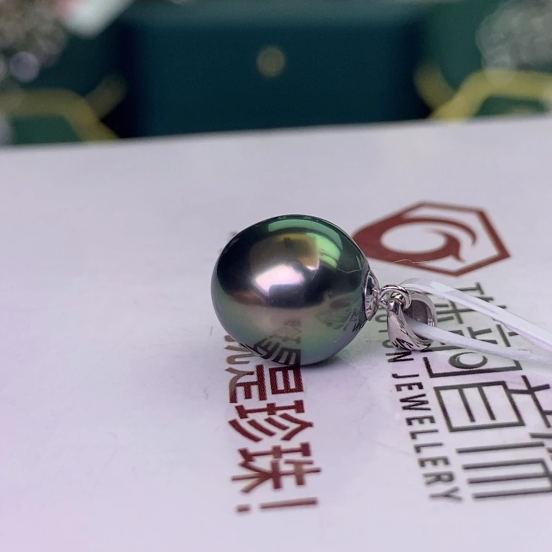 海水珍珠18K金镶嵌颈饰