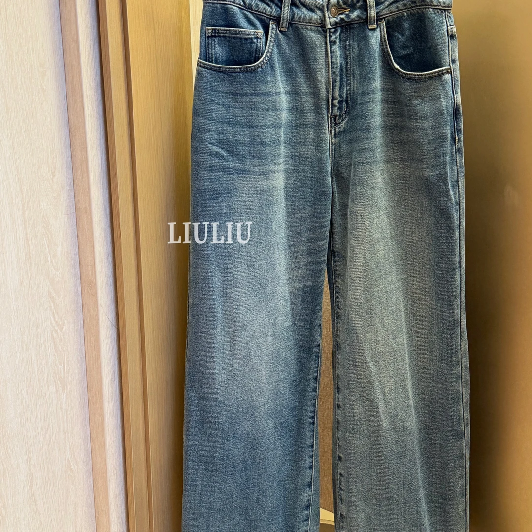 LIULIU 浅蓝色牛仔裤 (NO退NO换)