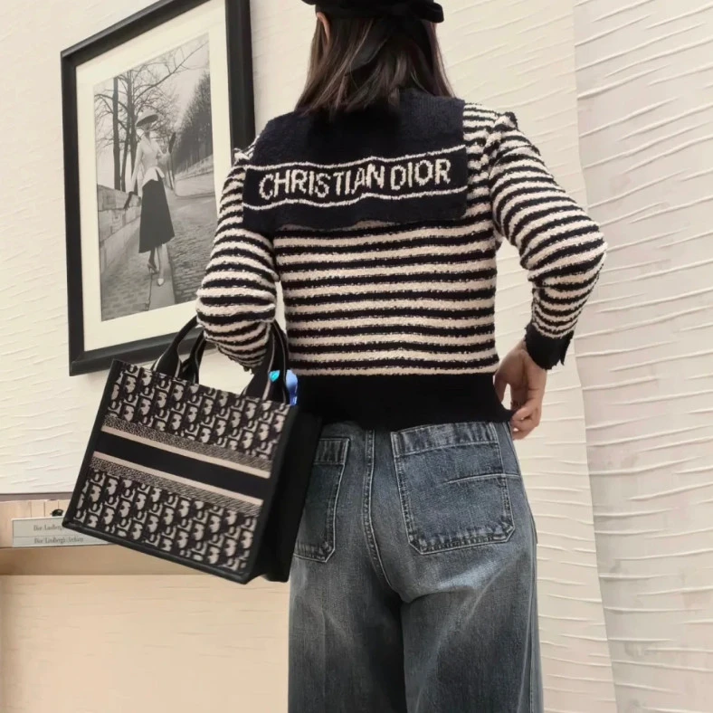 99新 DIOR/迪奥 针织套头上衣/34码/Xsp32562