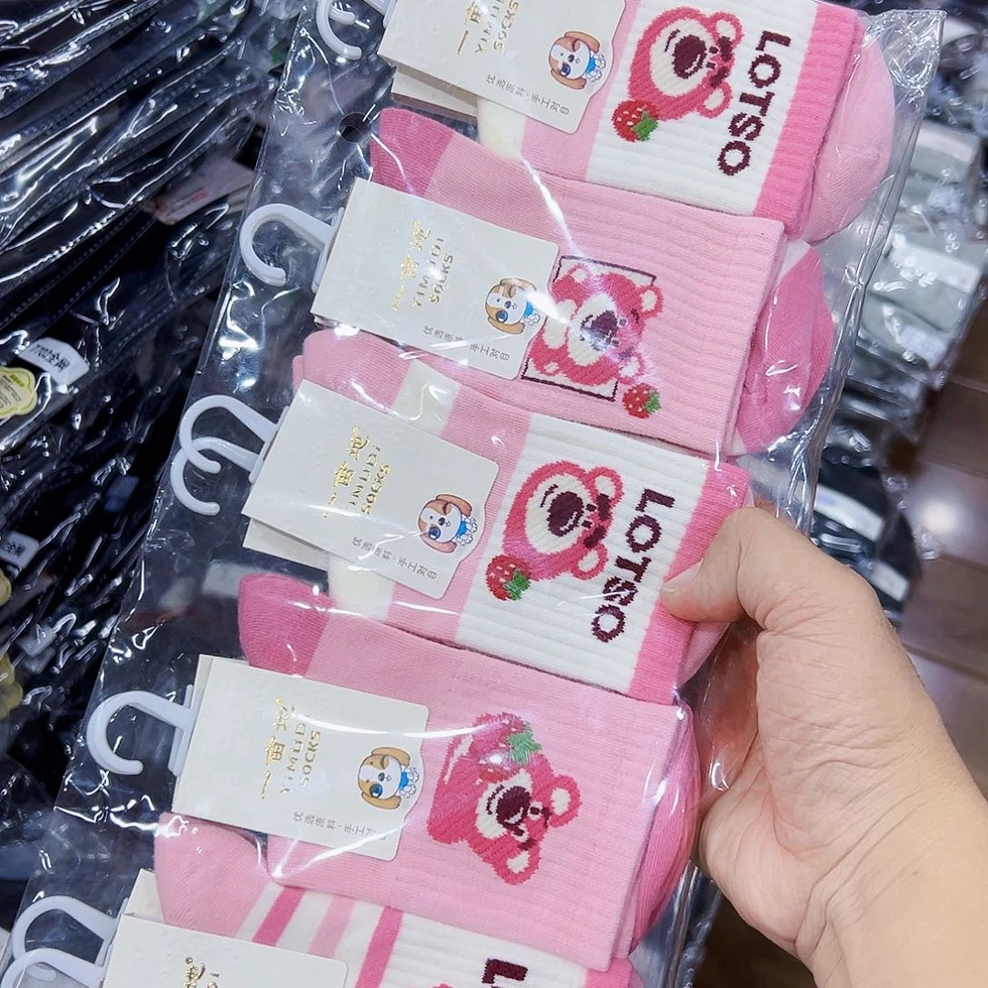 长绒棉一亩地女士10双袜子