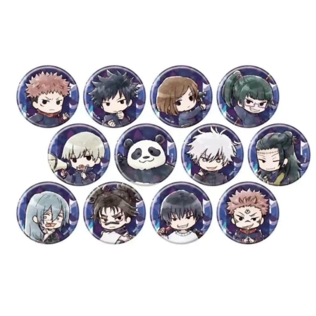 【日谷】咒术回战 JF2025涉谷事变战斗糖豆人Q版吧唧盲盒（默认代拆）