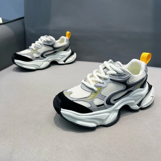 秋季男士欧货厚底爆款休闲鞋时尚百搭青春潮流运动鞋舒适轻奢男鞋