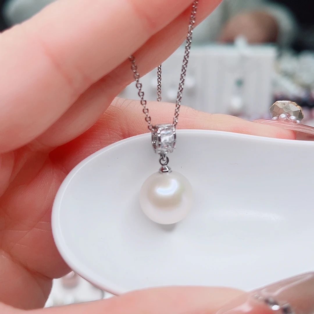 吊坠(赠链)淡水珍珠合金