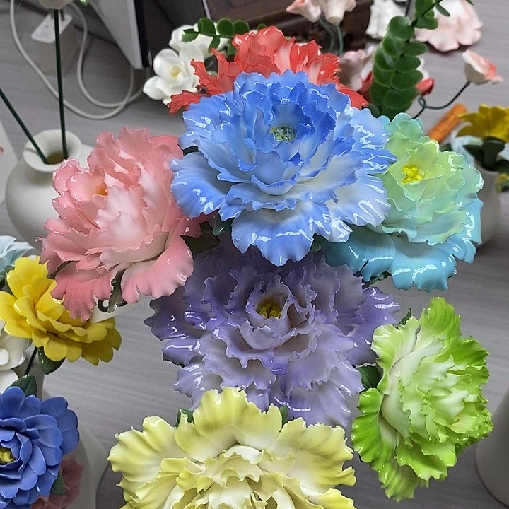 陶瓷陶瓷材料加工7朵