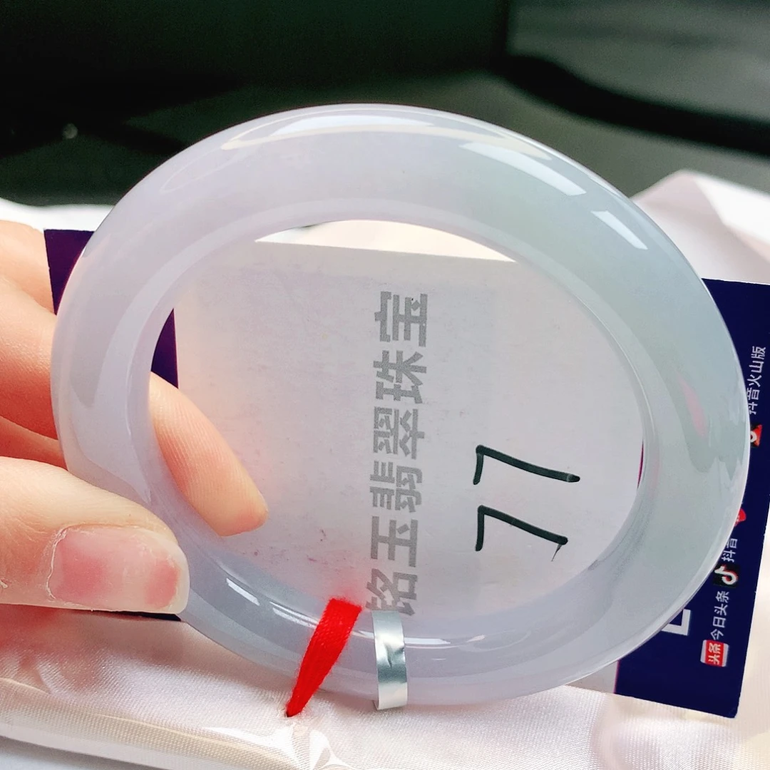 翡翠手镯未镶嵌缅甸天然a货翡翠手镯