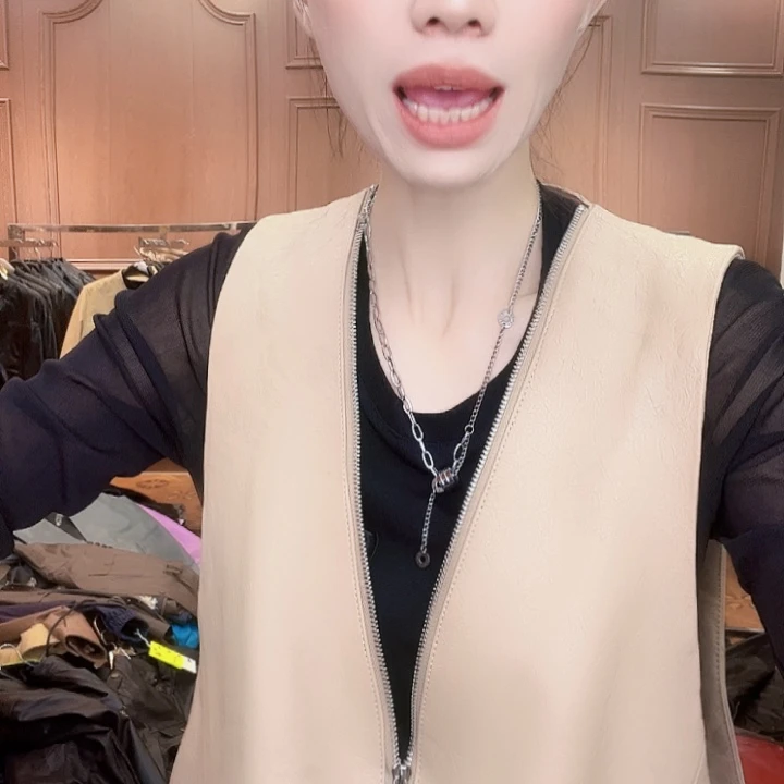 140……150斤皮长裙