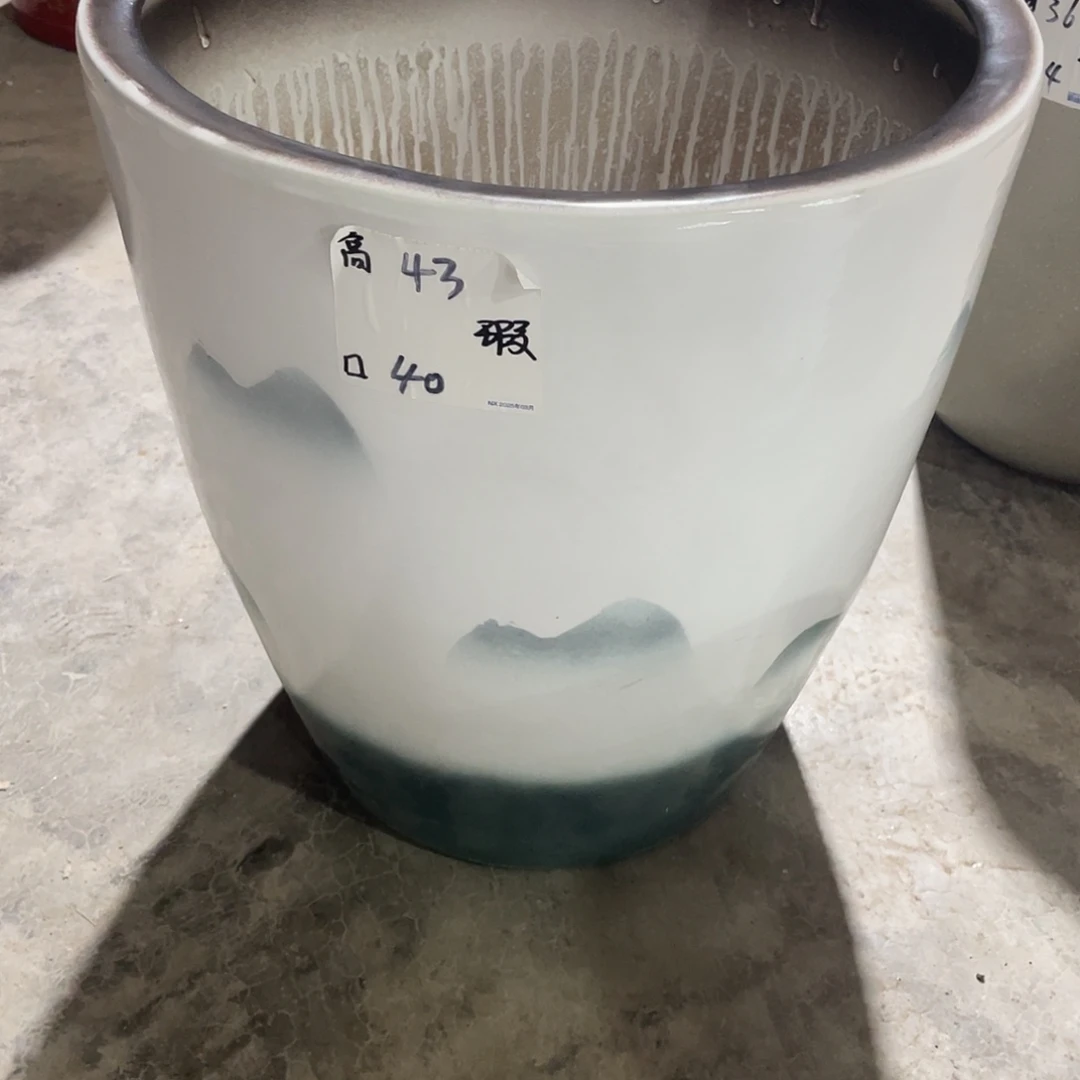 低山水画特大号搭配托盘微瑕